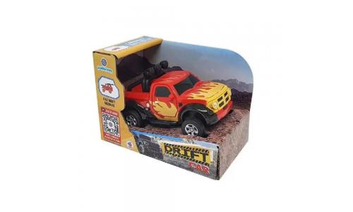 Polibrinq Carro Drift Car Pickup Vermelha ( Vai e Volta)